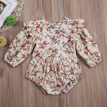 Load image into Gallery viewer, Toddler Infant Newborn Baby Girls Kids Long Butterfly Sleeve Romper Outfits Playsuit Jumpsuit
