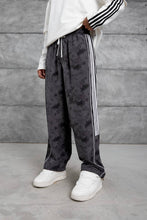 Load image into Gallery viewer, Unisex Cloud Wash Side Stripe Joggers – Streetwear Sweatpants

