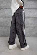 Load image into Gallery viewer, Unisex Cloud Wash Side Stripe Joggers – Streetwear Sweatpants

