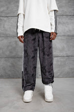 Load image into Gallery viewer, Unisex Cloud Wash Side Stripe Joggers – Streetwear Sweatpants
