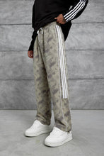 Load image into Gallery viewer, Unisex Cloud Wash Side Stripe Joggers – Streetwear Sweatpants
