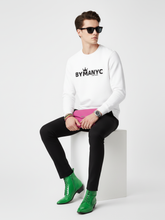 Load image into Gallery viewer, Unisex Organic Sweatshirt LOVE MANHATTAN – BYMANYC ® New York | Eco Urban Style
