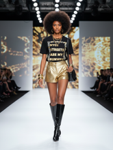 Load image into Gallery viewer, Unisex T-Shirt NYC Streets Are My Runway – BYMANYC ® New York
