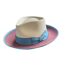 Load image into Gallery viewer, Bellissimo Exclusive Panama and Felt Two Tone Fox [Antique Rose]
