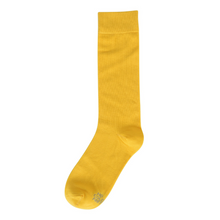 Load image into Gallery viewer, Solid Sunshine Yellow Socks
