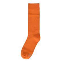 Load image into Gallery viewer, Solid Clementine Orange Socks
