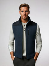 Load image into Gallery viewer, Washable Navy Wool Vest
