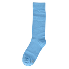 Load image into Gallery viewer, Solid Aquamarine Blue Socks
