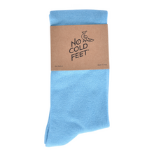 Load image into Gallery viewer, Solid Aquamarine Blue Socks
