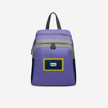 Load image into Gallery viewer, Urban Violet Vegan Backpack by BYMANYC ® New York – Made in Italy
