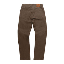Load image into Gallery viewer, V1761 Veno Twill Denim Jeans - Brown
