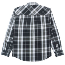Load image into Gallery viewer, V1826 Brandon Long sleeves Plaid Shirt - Black
