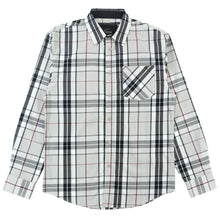 Load image into Gallery viewer, V1826 Brandon Long sleeves Plaid Shirt - Gray
