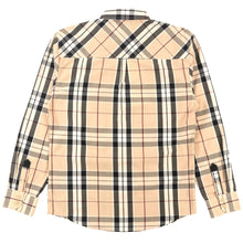 Load image into Gallery viewer, V1826 Brandon Long sleeves Plaid Shirt - Khaki
