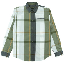 Load image into Gallery viewer, V1829 Colton Long Sleeves Plaid Shirt - Olive
