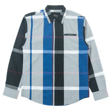 Load image into Gallery viewer, V1829 Colton Long Sleeves Plaid Shirt - Royal
