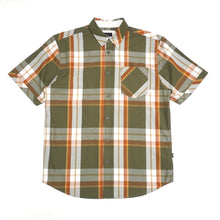 Load image into Gallery viewer, V814 Veno Button-Down Short Sleeves Shirt - Olive
