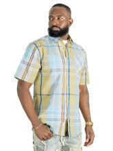 Load image into Gallery viewer, V832 Leon Plaid Shirt - Khaki
