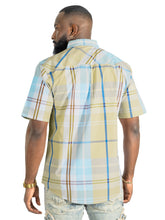 Load image into Gallery viewer, V832 Leon Plaid Shirt - Khaki
