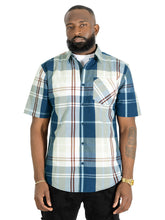 Load image into Gallery viewer, V832 Leon Plaid Shirt - Navy
