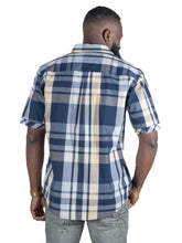 Load image into Gallery viewer, V846 Marco Plaid Shirt - Navy
