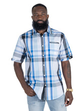 Load image into Gallery viewer, V846 Marco Plaid Shirt - White
