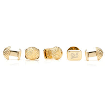 Load image into Gallery viewer, VDP 3D Colony Gold Stainless Stud Set

