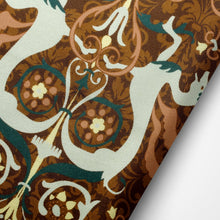 Load image into Gallery viewer, VDP Biltmore Renaissance Revival Brown Pocket Square
