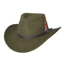 Load image into Gallery viewer, Bullhide Voyager - Wool Felt Outdoorsman Hat
