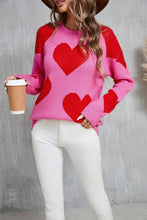 Load image into Gallery viewer, Valentine's Day Heart-Shaped Love Sweater for Women | NCS
