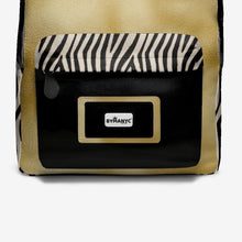 Load image into Gallery viewer, Vegan Backpack SoHo Gold by BYMANYC ® New York – Handmade Italy
