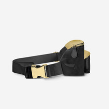 Load image into Gallery viewer, Vegan Designer Luxe Multi-Pocket Belt Bag | BYMANYC ® New York
