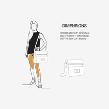 Load image into Gallery viewer, Vegan Executive Messenger Bag 16” | BYMANYC ® New York Crafted in Italy
