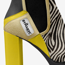 Load image into Gallery viewer, Vegan Elastic Designer Boot BYMANYC ® New York Urban Black
