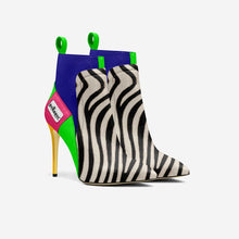 Load image into Gallery viewer, Vegan Heeled Shoe Women BYMANYC ® New York Chelsea Noir Edge
