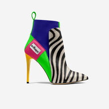 Load image into Gallery viewer, Vegan Heeled Shoe Women BYMANYC ® New York Chelsea Noir Edge
