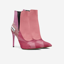 Load image into Gallery viewer, Vegan Heeled Shoe Women BYMANYC ® New York Tribeca Blush Twist
