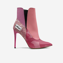Load image into Gallery viewer, Vegan Heeled Shoe Women BYMANYC ® New York Tribeca Blush Twist
