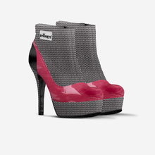 Load image into Gallery viewer, Vegan High Heel Ankle Boots BYMANYC® New York Luxe Black
