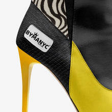 Load image into Gallery viewer, Vegan High Heel Women BYMANYC ® New York Tribeca Yellow Surge
