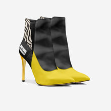Load image into Gallery viewer, Vegan High Heel Women BYMANYC ® New York Tribeca Yellow Surge
