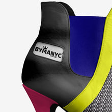 Load image into Gallery viewer, Vegan Platform Boots BYMANYC® New York Urban Chic Black
