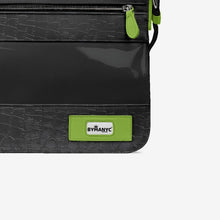 Load image into Gallery viewer, Vegan Urban Stripe Messenger Bag 16” | BYMANYC ® New York Downtown Edge
