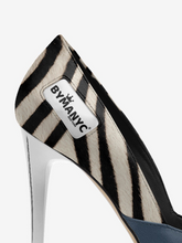 Load image into Gallery viewer, Vegan Women’s Stiletto Shoe BYMANYC ® New York – HARLEM Noir Luxe
