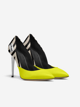 Load image into Gallery viewer, Vegan Women’s Stiletto Shoe BYMANYC ® New York – NOLITA Midnight
