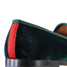 Load image into Gallery viewer, Men's Green Velvet Slipper II

