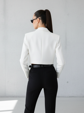 Load image into Gallery viewer, Versatile Stand Collar Blazer, Manhattan | BYMANYC ® New York
