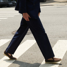 Load image into Gallery viewer, Men's Chocolate Suede Viaggio Loafer
