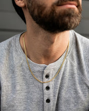 Load image into Gallery viewer, Curb Chain Necklace, 3MM - 14K Gold
