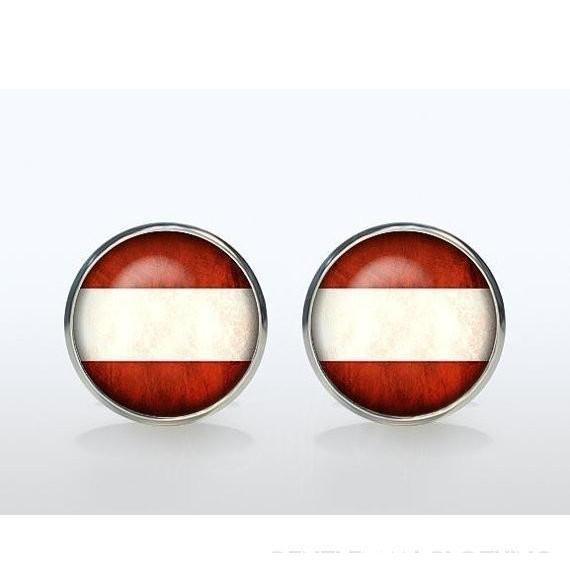 Vintage World National Flags Cufflinks